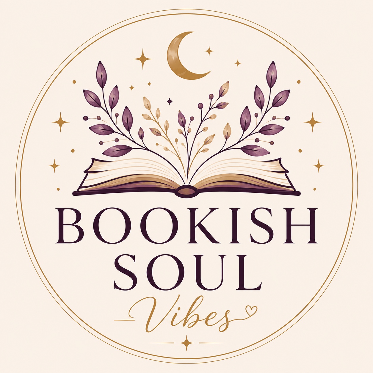 Bookish Soul Vibes logo
